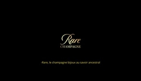 Spot Publicitaire Rare Champagne