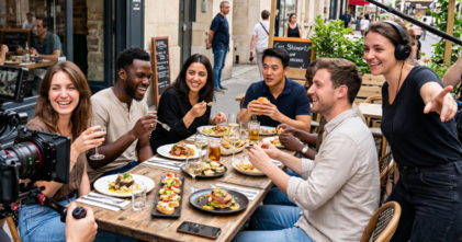 Casting femmes et hommes de 18 à 35 ans pour une publicité de restaurant à Nanterre