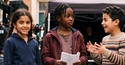 Casting enfant fille et garçon entre 6 et 10 ans pour rôle et silhouette dans série policière