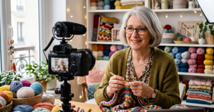 Casting femme sénior de plus de 60 ans pour tournage vidéo YouTube pour une marque de jouet