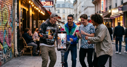 Casting figurant homme entre 18 et 23 ans pour tournage vidéos Instagram et TikTok avec un artiste