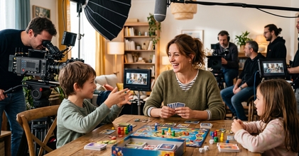 Casting comédienne entre 35 et 45 ans pour tournage publicité pour un studio de jeux de société