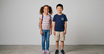 Casting modèle enfant fille et garçon de 8 ans pour shooting d'un projet digital
