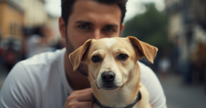 Casting homme avec chien pour figuration dans projet audiovisuel