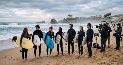 Casting homme et femme entre 18 et 30 ans sachant surfer pour tournage série FranceTv