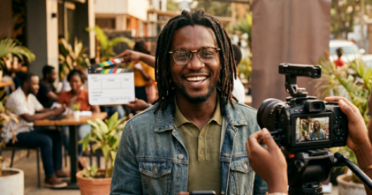 Casting homme sosie d'Egdar Davids pour tournage vidéo réseaux sociaux pour une marque de lunettes
