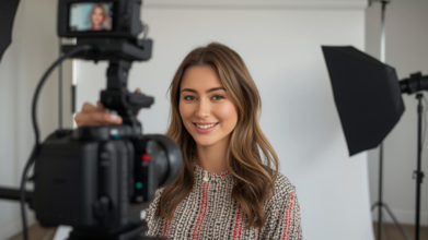 Casting présentateur ou présentatrice digitale bilingue en anglais pour pour création de contenu marketing