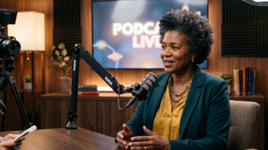 Casting femme typée afro entre 45 et 60 ans pour podcast filmé