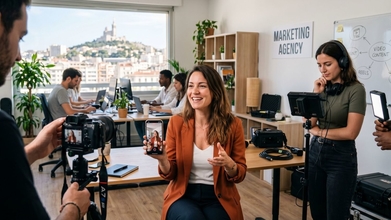 Casting acteur et actrice entre 20 et 40 ans pour tournage contenu vidéo marketing