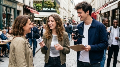 Casting hommes et femmes de tous âges pour micro-trottoirs à Marseille