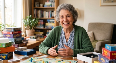 Casting femme sénior entre 65 et 70 ans pour tournage publicité pour un studio de jeux de société
