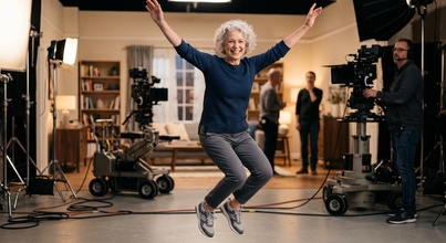 Casting femme entre 55 et 65 ans sachant faire une acrobatie pour tournage publicité tv