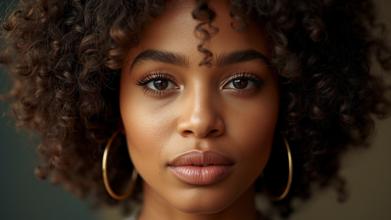 Casting femme métisse aux cheveux curly pour figuration dans tournage