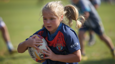 Casting enfant fille et garçon faisant du rugby entre 8 et 10 ans pour tournage film
