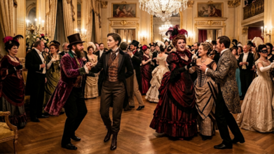 Casting figurant et figurante pour interpréter des bourgeois excentriques dans une série d'époque