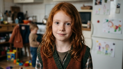 Casting enfant fille rousse de 8 ans pour rôle secondaire dans téléfilm