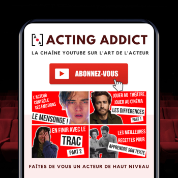 Découvrez « Acting Addict », la chaine YouTube indispensable pour tous les comédiens créée par Jocelyn Muller, directeur du Studio Muller