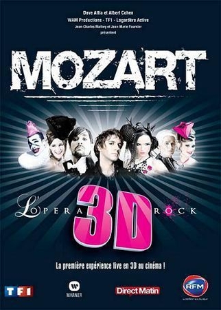 Mozart L'Opéra Rock en 3D en salle le 25 novembre !