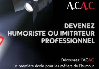 Casting.fr vous présente la première école des métiers de l'humour: l'A.C.A.C