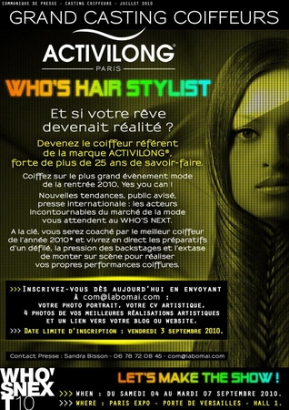 casting coiffeur