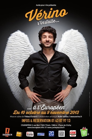 Vérino s’installe… à L'Européen, dans un One Man Show pour "Adulte Responsable" !
