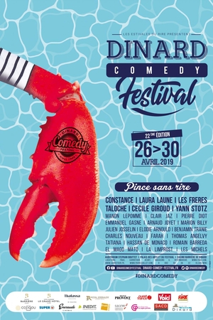 Le Dinard Comedy Festival arrive avec Bruno Solo comme Président et casting.fr vous offre vos places ! 5 jours de rire garantis en vue...