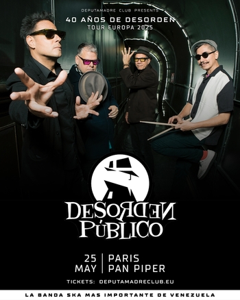 Le légendaire groupe de ska, Desorden Público, arrive à Paris pour fêter ses 40 ans