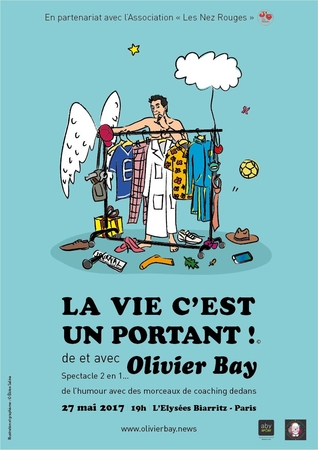 Olivier Bay en spectacle dans « La Vie c’est Un Portant », remportez vos places !