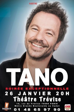 Assistez à une soirée exceptionnelle avec "TANO"