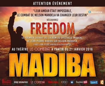 Découvrez la comédie musicale: Madiba Le Musical, casting.fr est partenaire