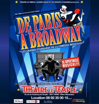 Voyagez à travers le temps et l'espace grâce au spectacle musical "De Paris à Broadway" !