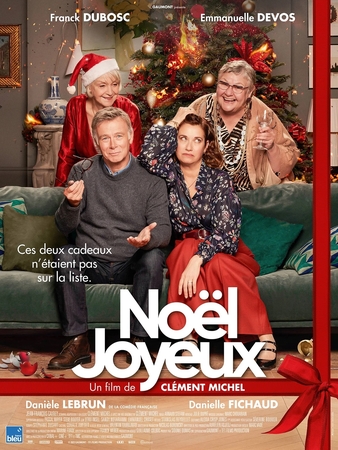 Jeu-concours - C’est Noël avant l’heure à l’occasion de la sortie du film “Noël Joyeux” avec Franck Dubosc et Emmanuelle Devos