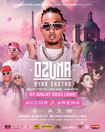 ÉVÈNEMENT : Retrouvez la star du reggaeton Ozuna en concert le 7 juillet à l'Accor Arena. Participez à notre jeu-concours exceptionnel pour gagner vos invitations