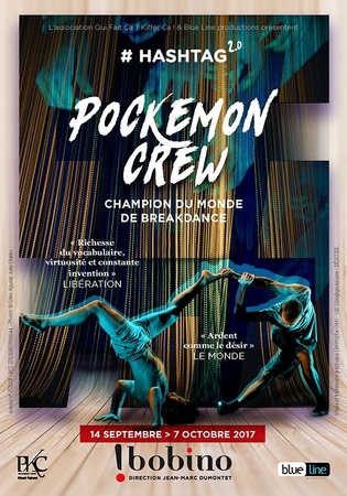 Du parvis de l'Opéra de Lyon à Bobino, découvrez le collectif de danse Pockemon Crew dans leur toute nouvelle création "#Hashtag 2.0" !