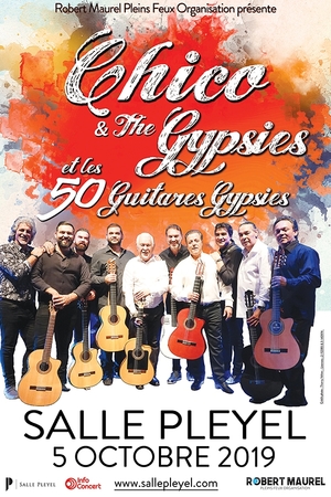 Chico et les Gypsies, de passage à Paris pour un concert d'exception à la salle Pleyel, le 5 octobre!