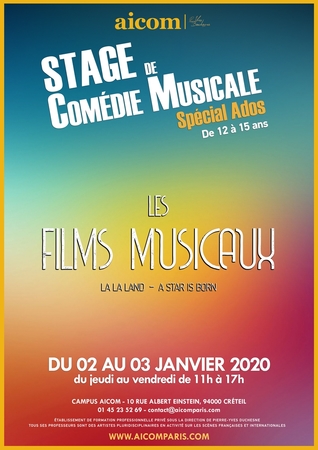 Vous voulez vous perfectionner en comédie musicale ? Casting.fr vous offre un stage à l'AICOM !