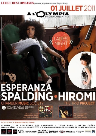 Esperanza Spalding en Concert le 1er juillet à LOlympia !