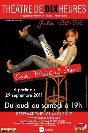 Julie Victor fait son One Musical Show au Théâtre de Dix heures !
