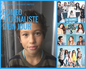 Roméo, journaliste d'un jour du haut de ses 9 ans a assisté au showcase très privé des KIDS UNITED, il vous raconte!
