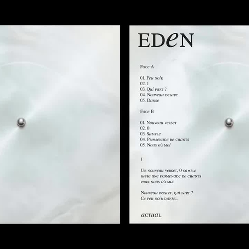 Actual - Eden - Nouveau verset
