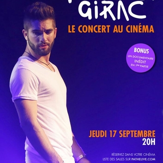 Kendji Girac vous donne rendez-vous au cinéma, pour vivre ou revivre son concert à l'Olympia