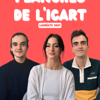 Planches de l'ICART 2024 : découvrez Bart, Braise et Barnabé Lambert, les trois lauréats de la 7ème édition du concours