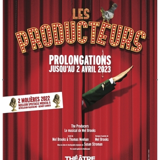 BONNE NOUVELLE : "Les Producteurs" joue les prolongations jusqu'au 2 avril 2O23 au Théâtre de Paris ! Pour l'occasion, Casting.fr vous offre des invitations pour LA comédie musicale du moment