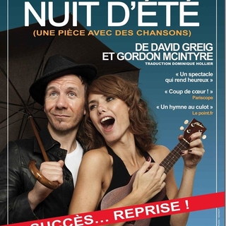 "Nuit d'été" Une comédie musicale et endiablé au théâtre du Petit Hébertot