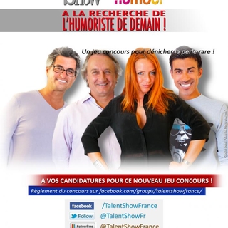 Talent Show et YouHumour à la recherche d’un humoriste avec casting.fr