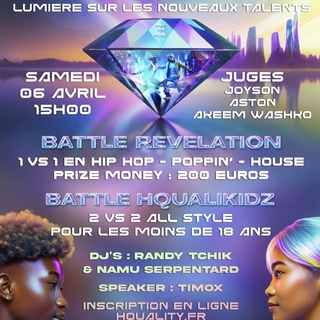 Vous excellez en danse et souhaitez vous faire connaître ? Participez au concours de danse hip-hop H Quality Revelation ouvert aux enfants et aux adultes !