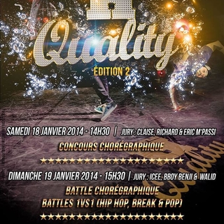 Concours de danses urbaines "Battle H Quality" c'est 6 jurés de renommée internationale, DJ et danseurs pour deux fois plus de show !