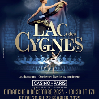 Coup de coeur de la rédac’ : Des étoiles plein les yeux grâce au Lac des Cygnes au Casino de Paris