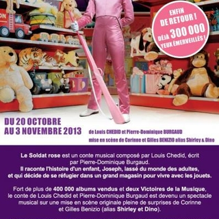 Jeremy Charvet se confie: « Le Soldat Rose » est de retour dés le 20 octobre au 3 novembre !