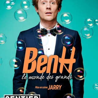 Ben H est au Point Virgule avec son One Man Show "Le monde des grands", vous connaissez le chroniqueur, l'humoriste est hilarant!